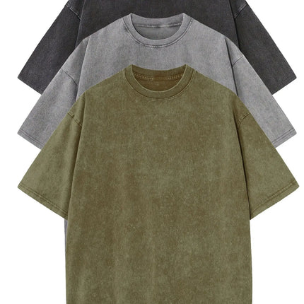 Men’s 100% Cotton Loose-Fit T-Shirts