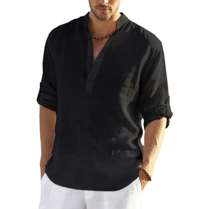 Men’s Casual Linen Shirt