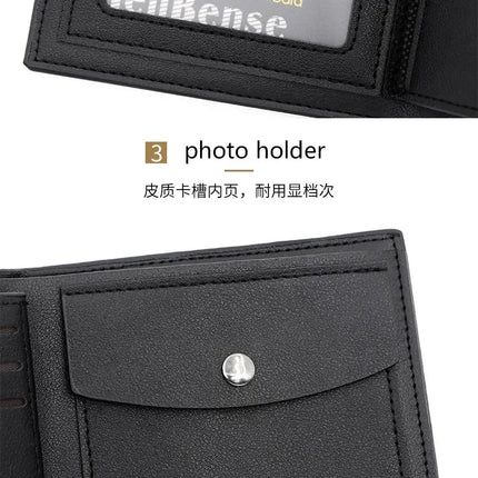 Slim PU Leather Wallet