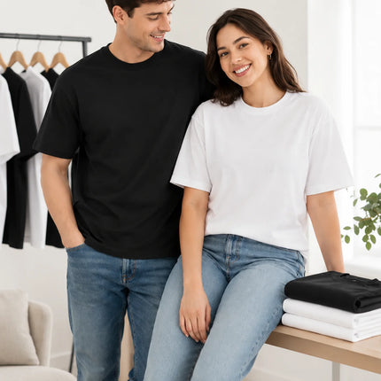 4-Pack Basic Short Sleeve T-Shirts