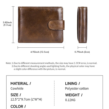 RFID Leather Wallet
