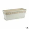 Planter Stefanplast Orfeo White Plastic 18,5 x 17 x 49,3 cm (12 Units)
