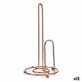 Kitchen Paper Holder Kinvara Copper Metal Steel 15,5 x 32 x 16 cm (12 Units)