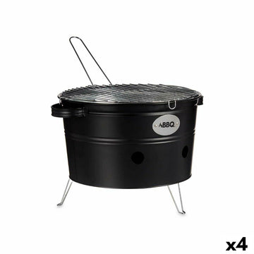 Barbecue Portable La Dehesa Iron Zinc 35 x 21 x 42 cm (4 Units)