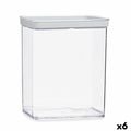 Jar Gondol Transparent Silicone polystyrene ABS 3,3 L 10,5 x 23,7 x 21 cm (6 Units)