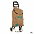 Shopping cart Kinvara Organic Blue Brown 3,3 L 36 x 95 x 35 cm (10 Units)