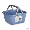 Laundry Basket Stefanplast Plastic 13 L 36 x 18 x 34,5 cm 36 x 18 x 36,5 cm With handles (48 Units)
