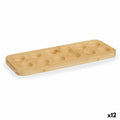 Egg cup Kinvara Brown Bamboo 40 x 3,4 x 40 cm 30 x 1,6 x 11,5 cm (12 Units)