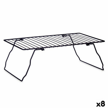 Folding Shelf Kinvara Black 37.5 x 23 x 13 cm 37 x 3,5 x 23,5 cm 37,5 x 3,5 x 24 cm 24 x 37,5 x 24,5 cm (8 Units)