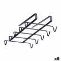 Cup hanger Kinvara Black Metal Iron 16 x 7 x 28,5 cm 15 x 6,3 x 28,7 cm 15 x 7 x 28,7 cm 15,5 x 7 x 28,7 cm 16 x 28,5 x 7 cm (8