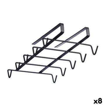 Cup hanger Kinvara Black Metal Iron 16 x 7 x 28,5 cm 15 x 6,3 x 28,7 cm 15 x 7 x 28,7 cm 15,5 x 7 x 28,7 cm 16 x 28,5 x 7 cm (8