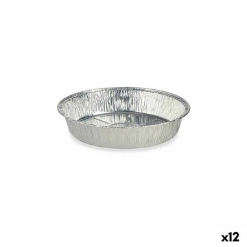 Set of Food Trays Kinvara Disposable Circular 12 Units