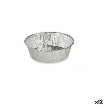 Set of Food Trays Kinvara Disposable Circular 12 Units