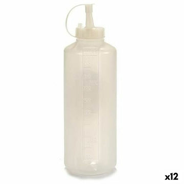 Sauce Boat Kinvara Transparent Plastic 1 L 8 x 25 x 8 cm (12 Units)