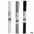 Non-slip Mat Kinvara White Black Grey Rubber 45 x 0,1 x 100 cm 4,5 x 45 x 4,5 cm (12 Units)