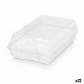 Stackable shoebox Gondol Transparent Plastic 19 x 10,5 x 33 cm (12 Units)