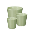 Set of pots Ibergarden Mint Clay Ø 14 cm Ø 22 cm Ø 17 cm 3 Pieces