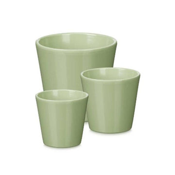 Set of pots Ibergarden Mint Clay Ø 14 cm Ø 22 cm Ø 17 cm 3 Pieces