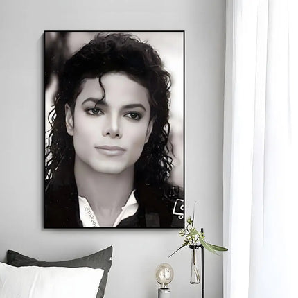 Iconic Pop Singer Wall Art Poster