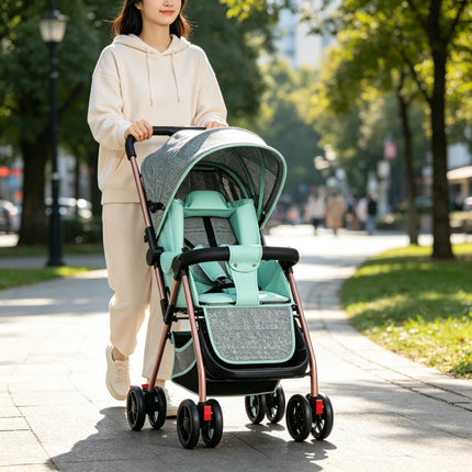 Lightweight Foldable Baby Stroller