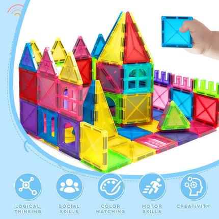 Magnetic Building Blocks Educational Construction Set for Kids
