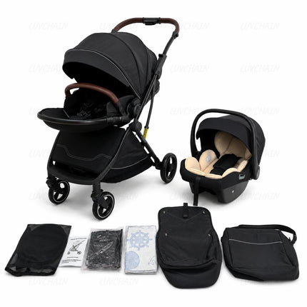 2-in-1 High-View Baby Travel System