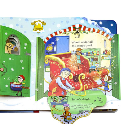 Christmas Peek Inside Interactive Flap Book for Kids