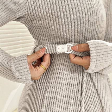 2-Piece Knitted Maternity Loungewear Set