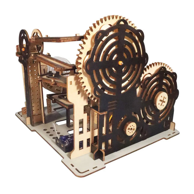 3D Wooden Marble Run Puzzle