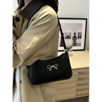 Bow Detail Shoulder Bag