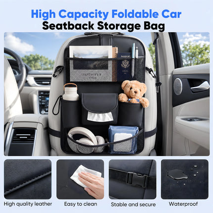 Car Backseat Organizer with Tray