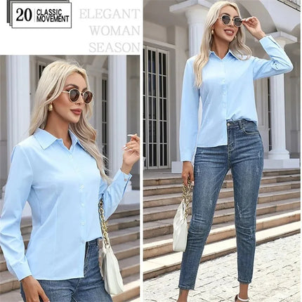 Women's Casual Long Sleeve Blouse