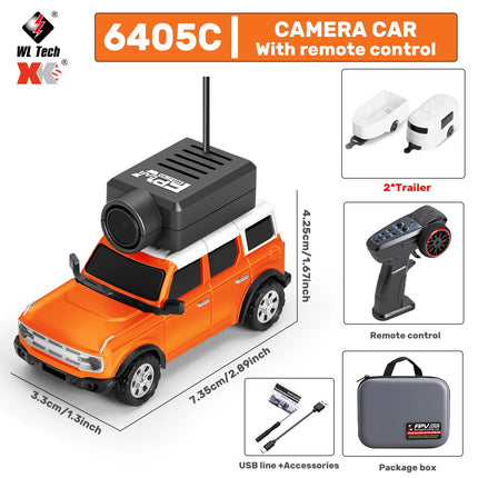 1:64 Mini RC Camera Car