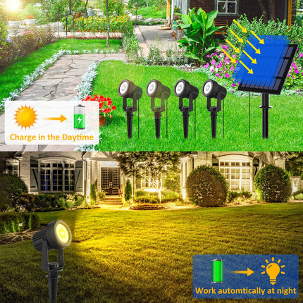 Solar LED Garden Spotlight