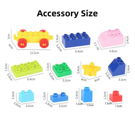 240-Piece Construction Building Block Set