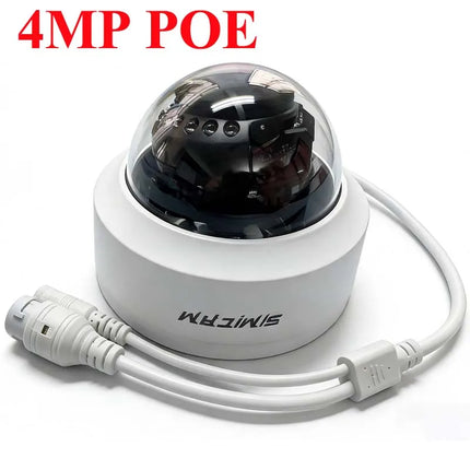 4K PoE Dome Security Camera
