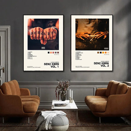 Latin Pop Music Poster