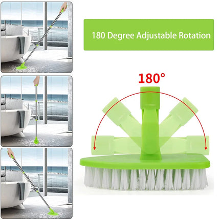 Telescopic Triangle Glass Cleaning Wiper