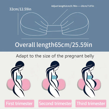 U-Shaped Maternity Pregnancy Pillow