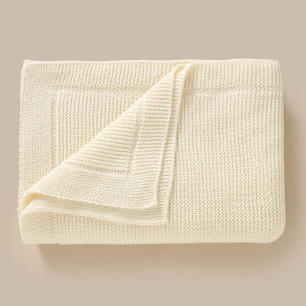 Soft Cotton Knit Baby Blanket