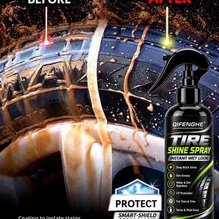 Tire Shine & Rubber Restorer Spray