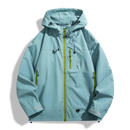 Unisex Waterproof Windbreaker Jacket
