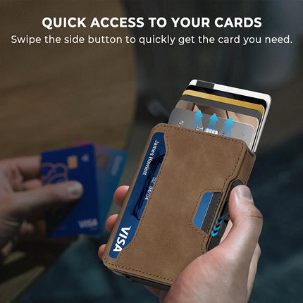 Pop-Up RFID Card Wallet
