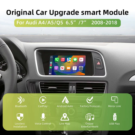 Wireless CarPlay Interface for Audi