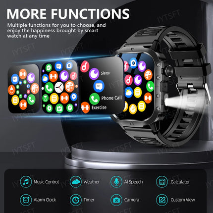 Military Sports Smartwatch