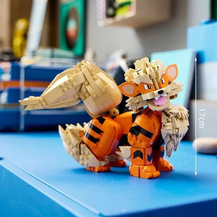 Orange Fantasy Beast Building Block Set