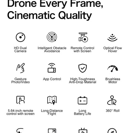 8K GPS Dual Camera Drone