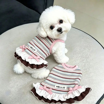 Striped Pet Dress
