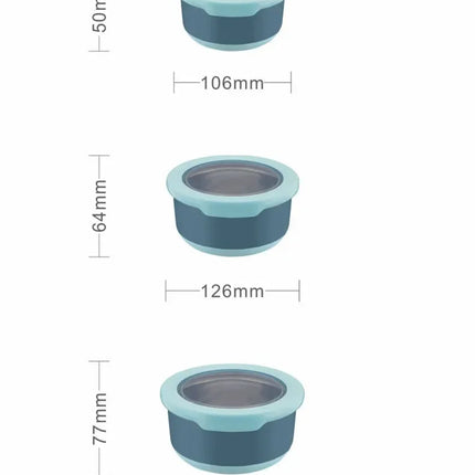 Stainless Steel Food Storage Bowl