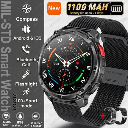 Military Sports Smartwatch